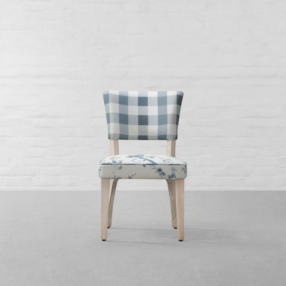 Prague Dining Chair - Dual Fabric