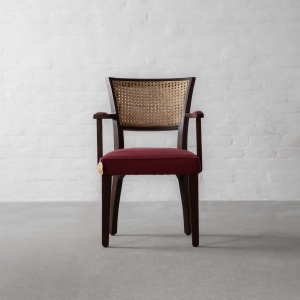 Prague Rattan Dining Chair - With Arms