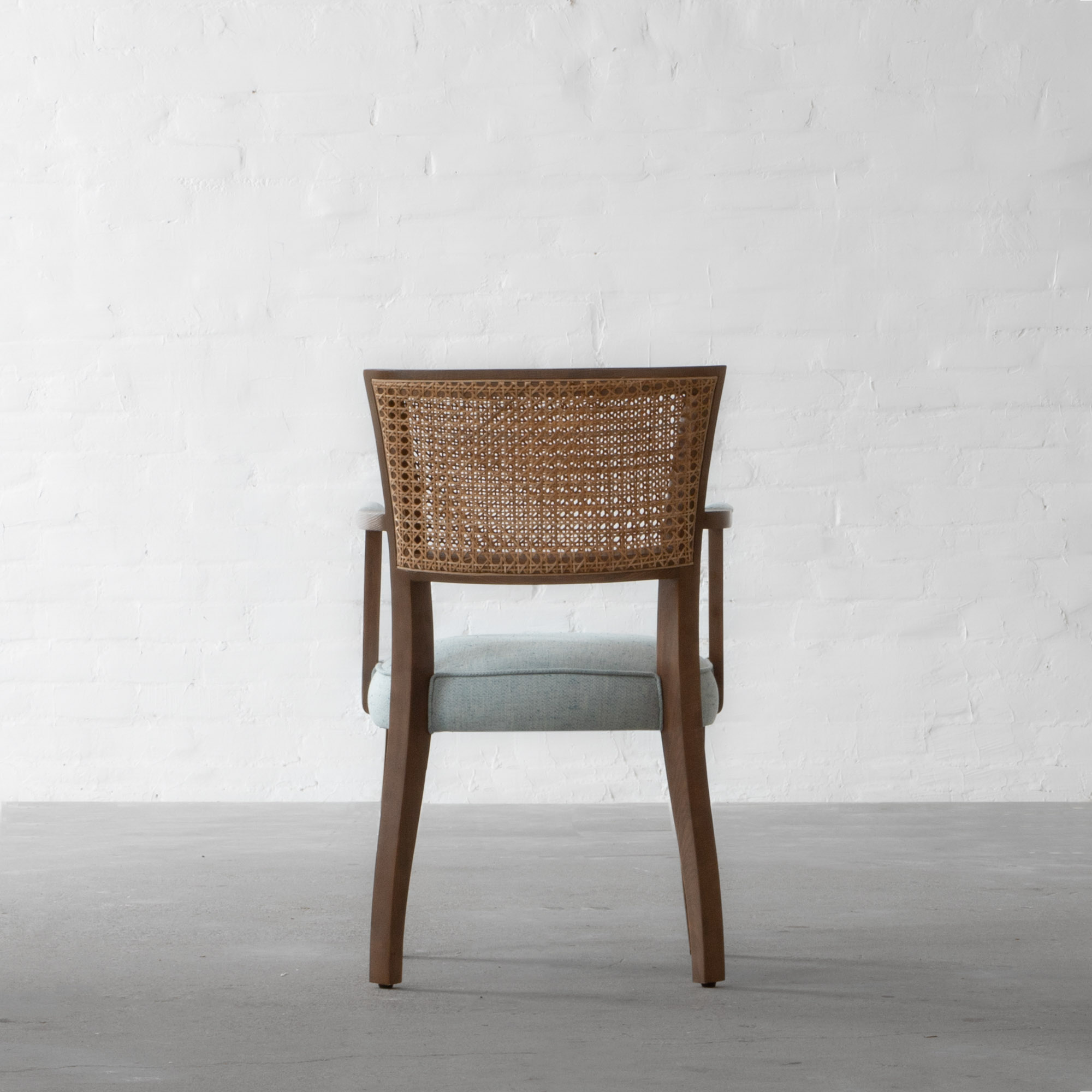 Prague Rattan Dining Chair - With Arms