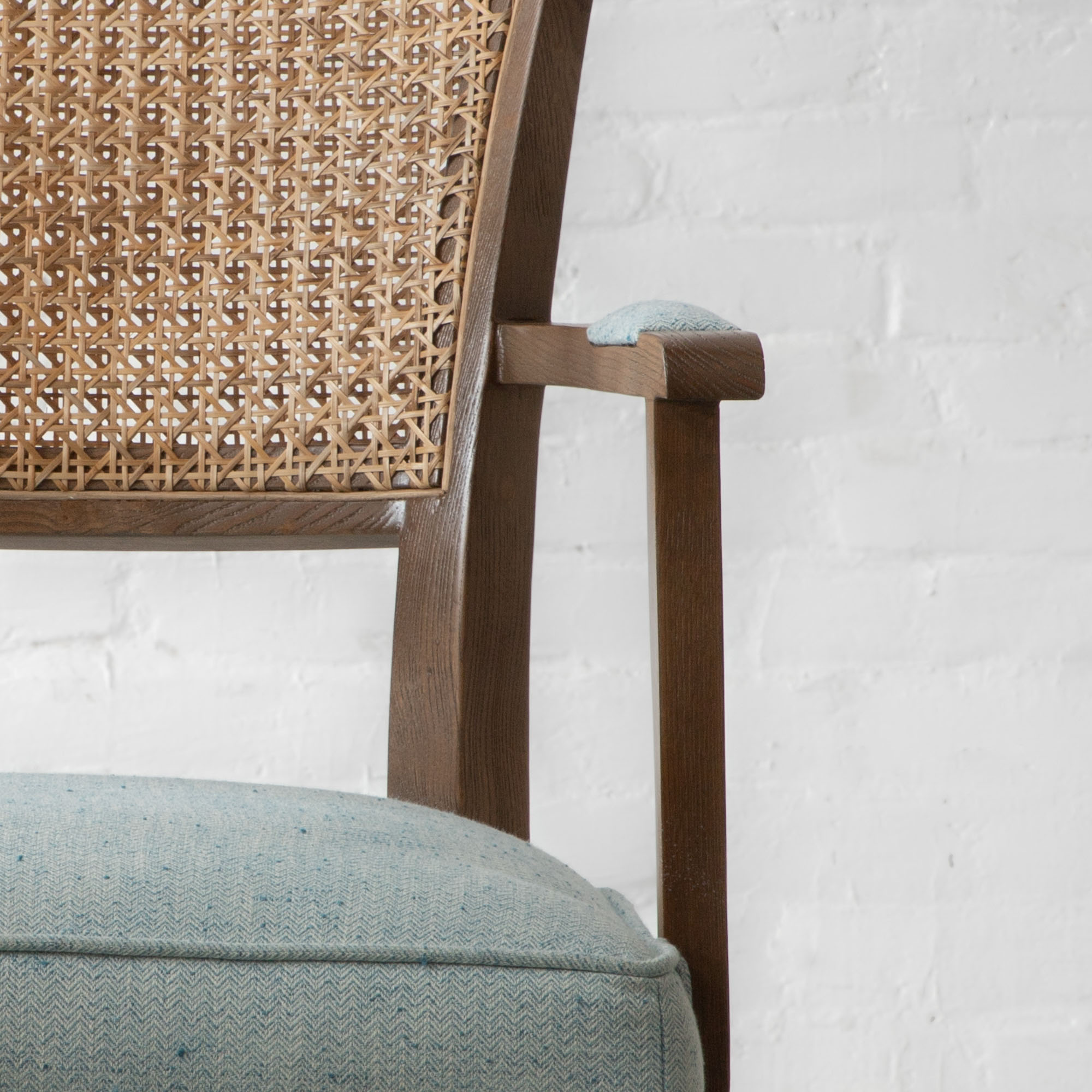 Prague Rattan Dining Chair - With Arms