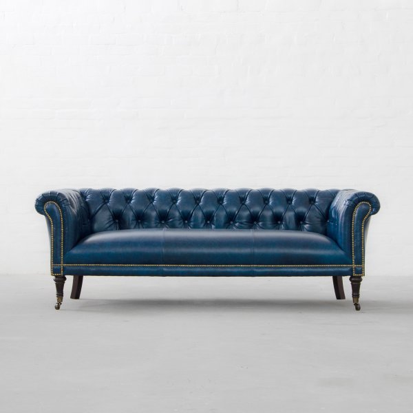 Regiment Faux Leather Sofa