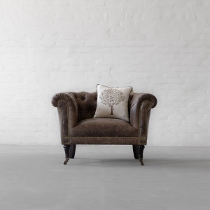 Regiment Leather Armchair