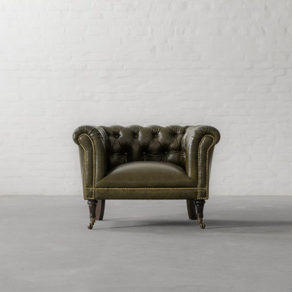 Regiment Leather Armchair