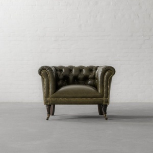 Regiment Leather Armchair