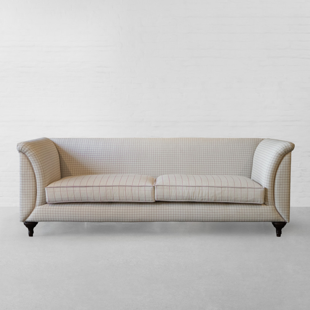 Richmond Dual Fabric Non Tufted Sofa