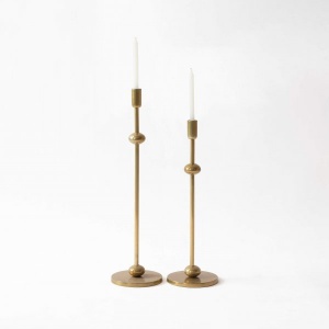 Roma Candle Stand - Antique Brass