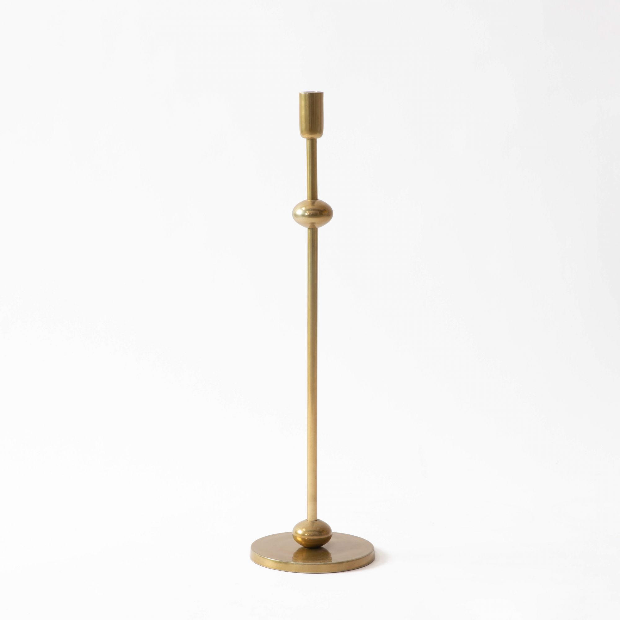 Roma Candle Stand - Antique Brass