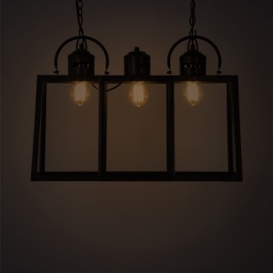 Rome Lantern Chandelier - Bronze