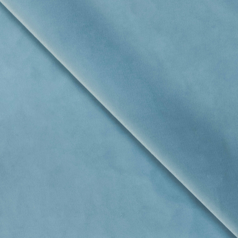 Royal Samode Velvet-Dusk Blue (Fabric Swatch)