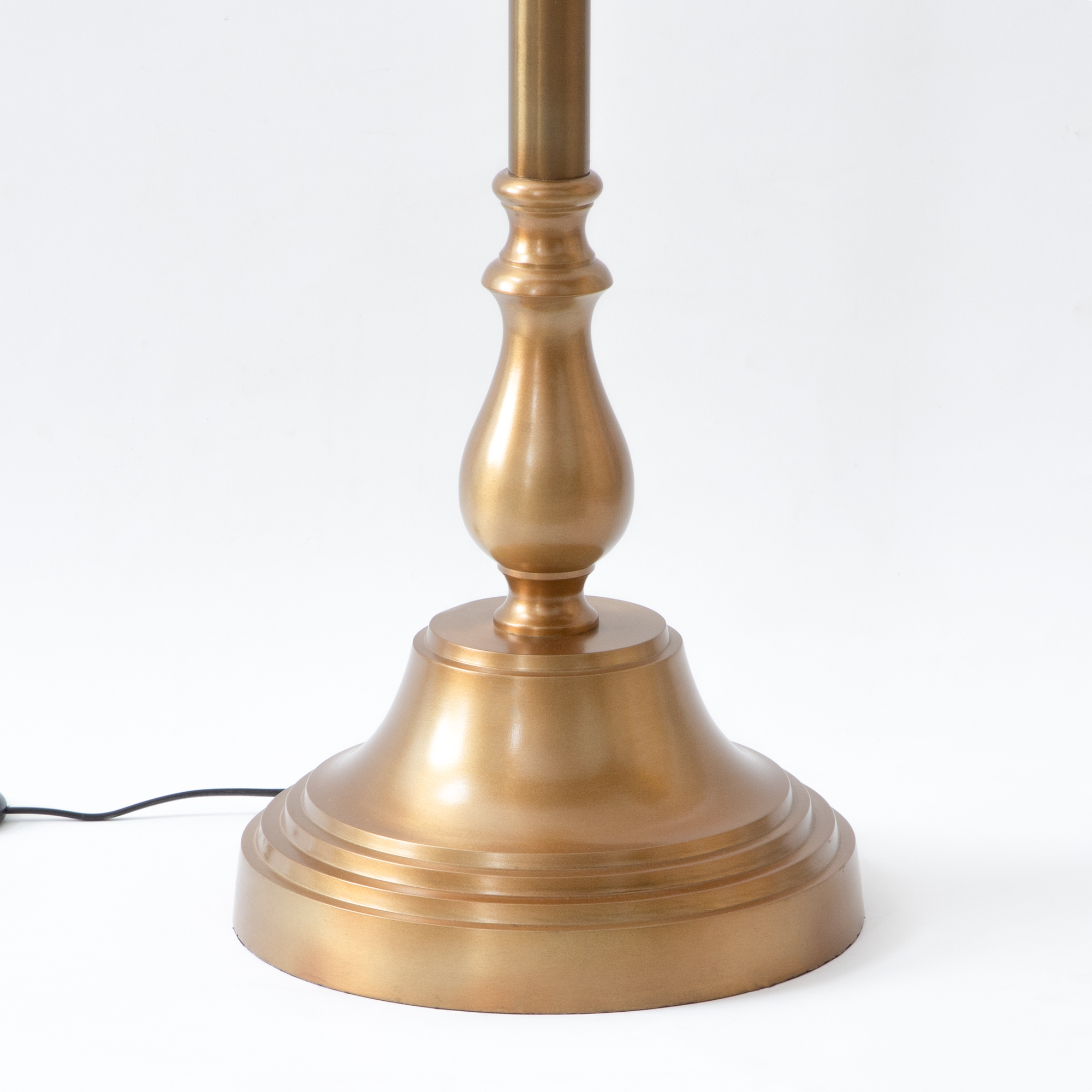 Samode Metal Floor Lamp- Antique Brass