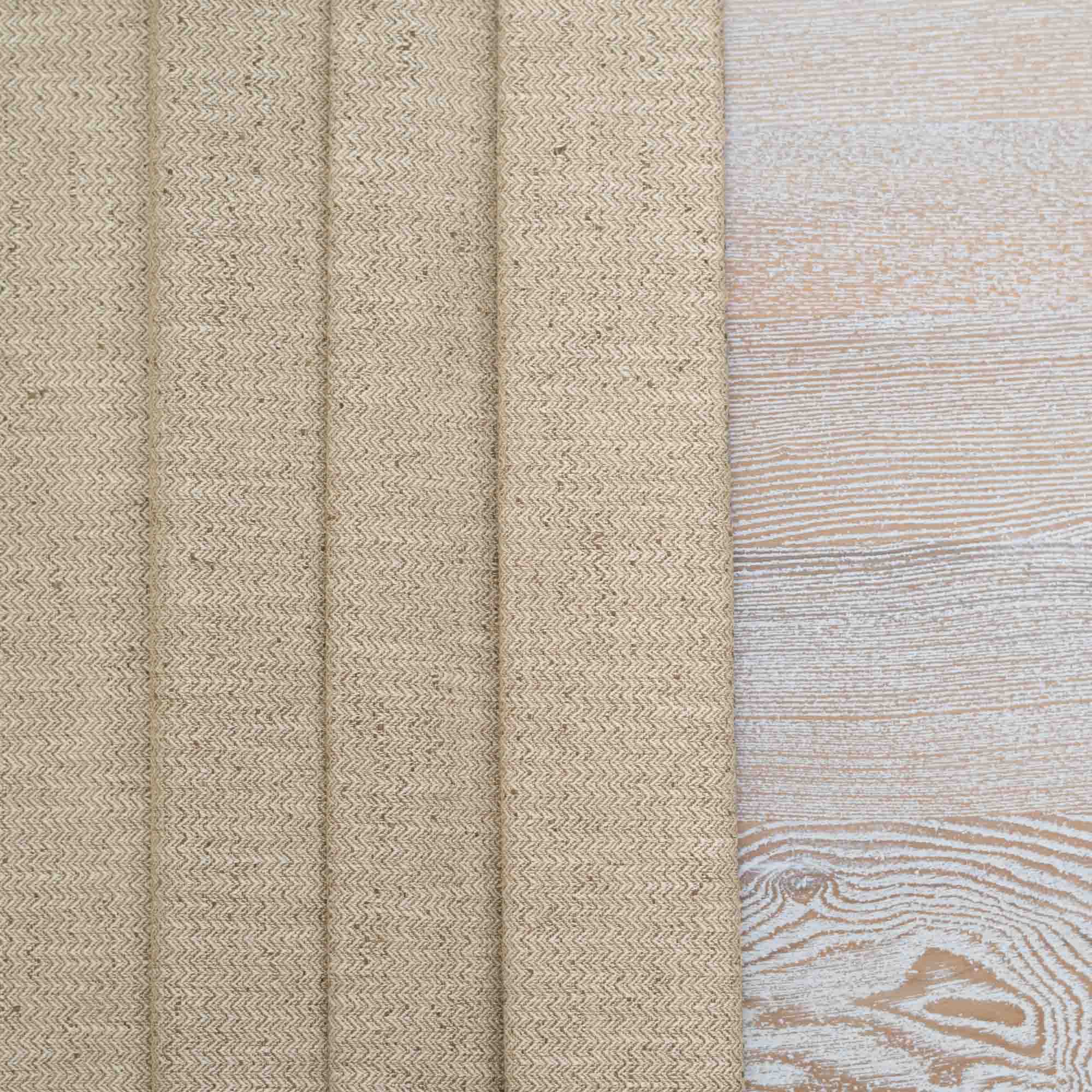 Sand Pine Cotton Polyester Blend Fabric