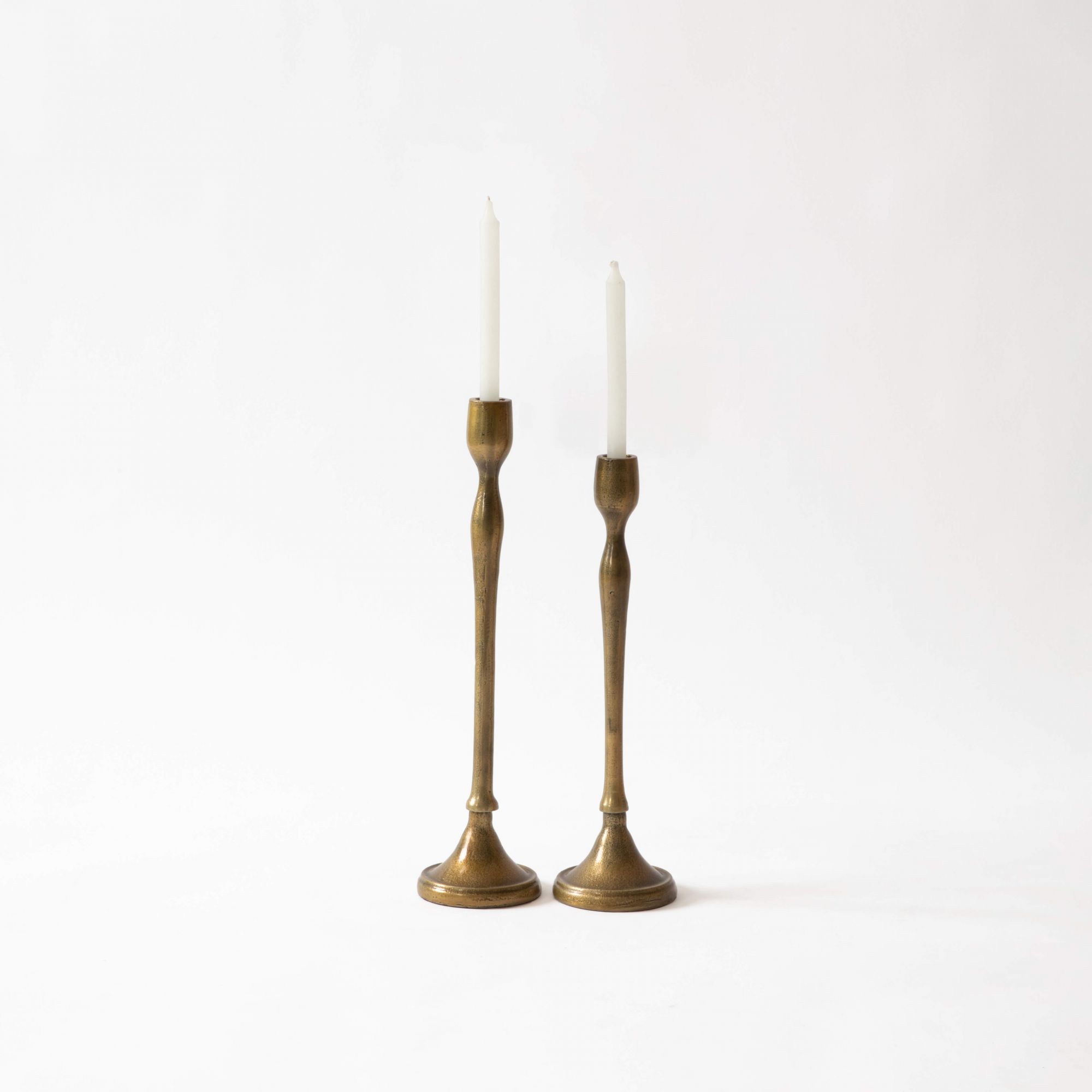 Sconce Candle Stand - Antique Brass