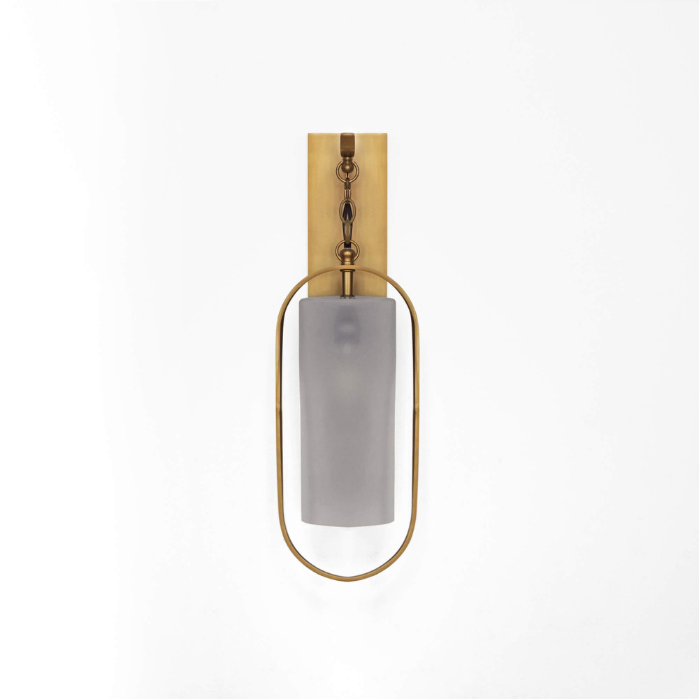 Seattle Wall Sconce - Antique Brass