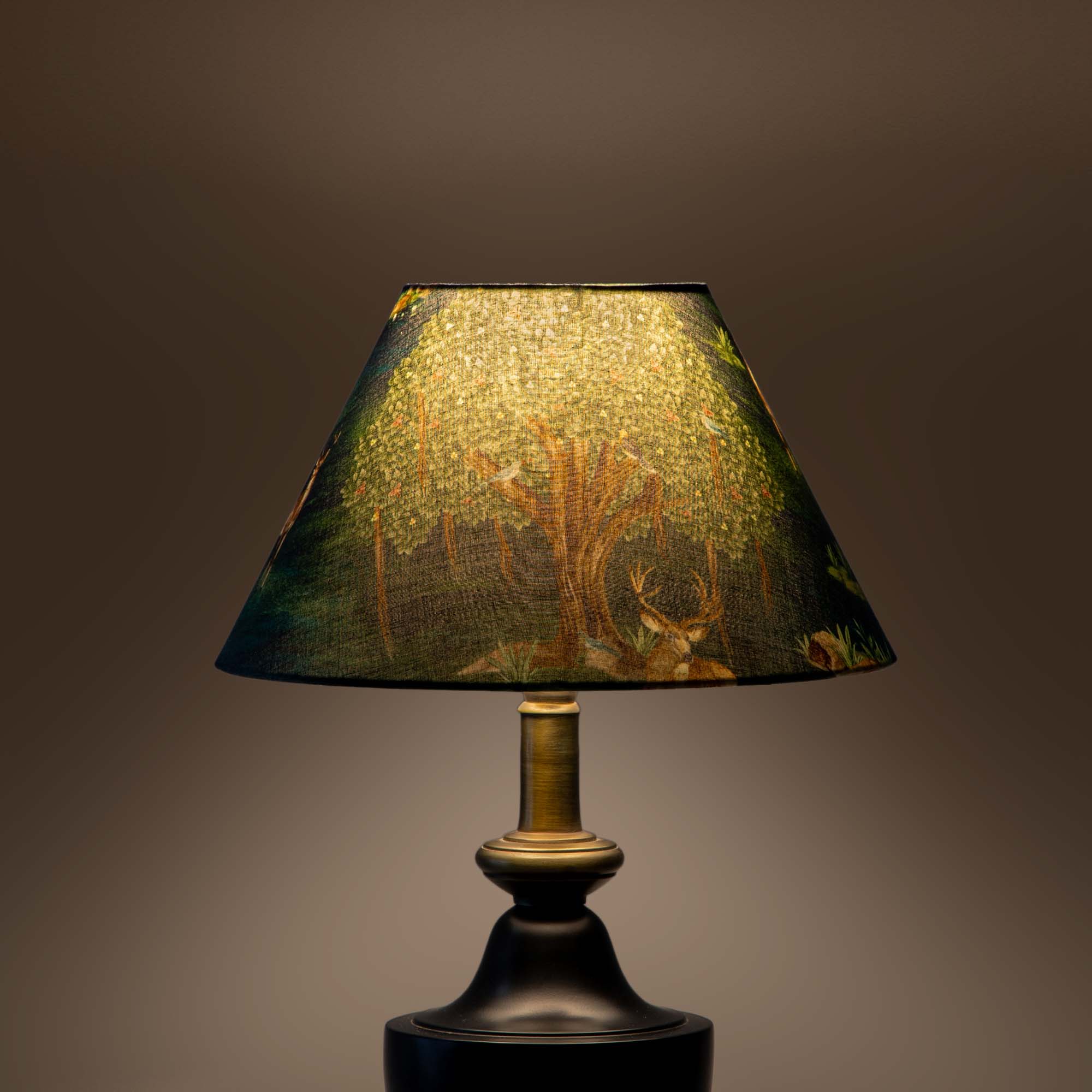 Cottage Bell Lampshade - Small - Sacred Indian Trees