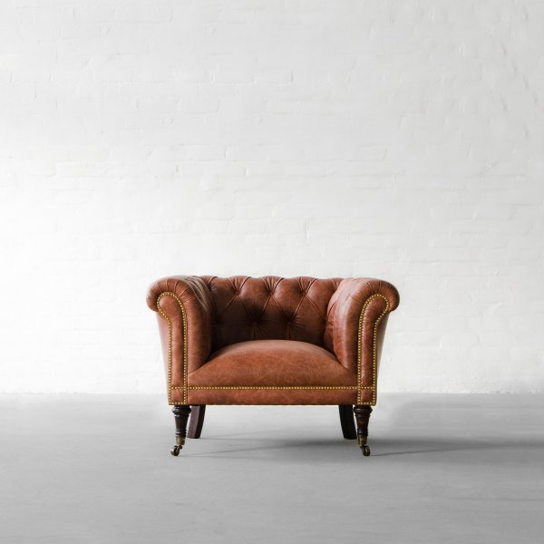 Regiment Leather Armchair