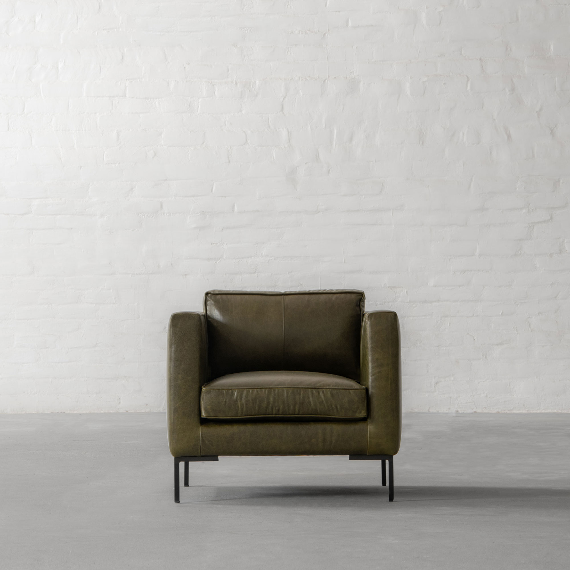 L.A Leather Armchair