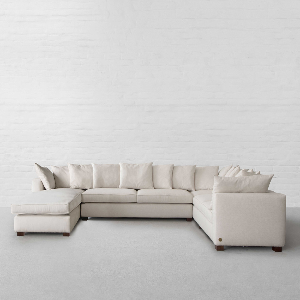 Soho U-Shaped Extra Large Sectional Sofa with Chaise