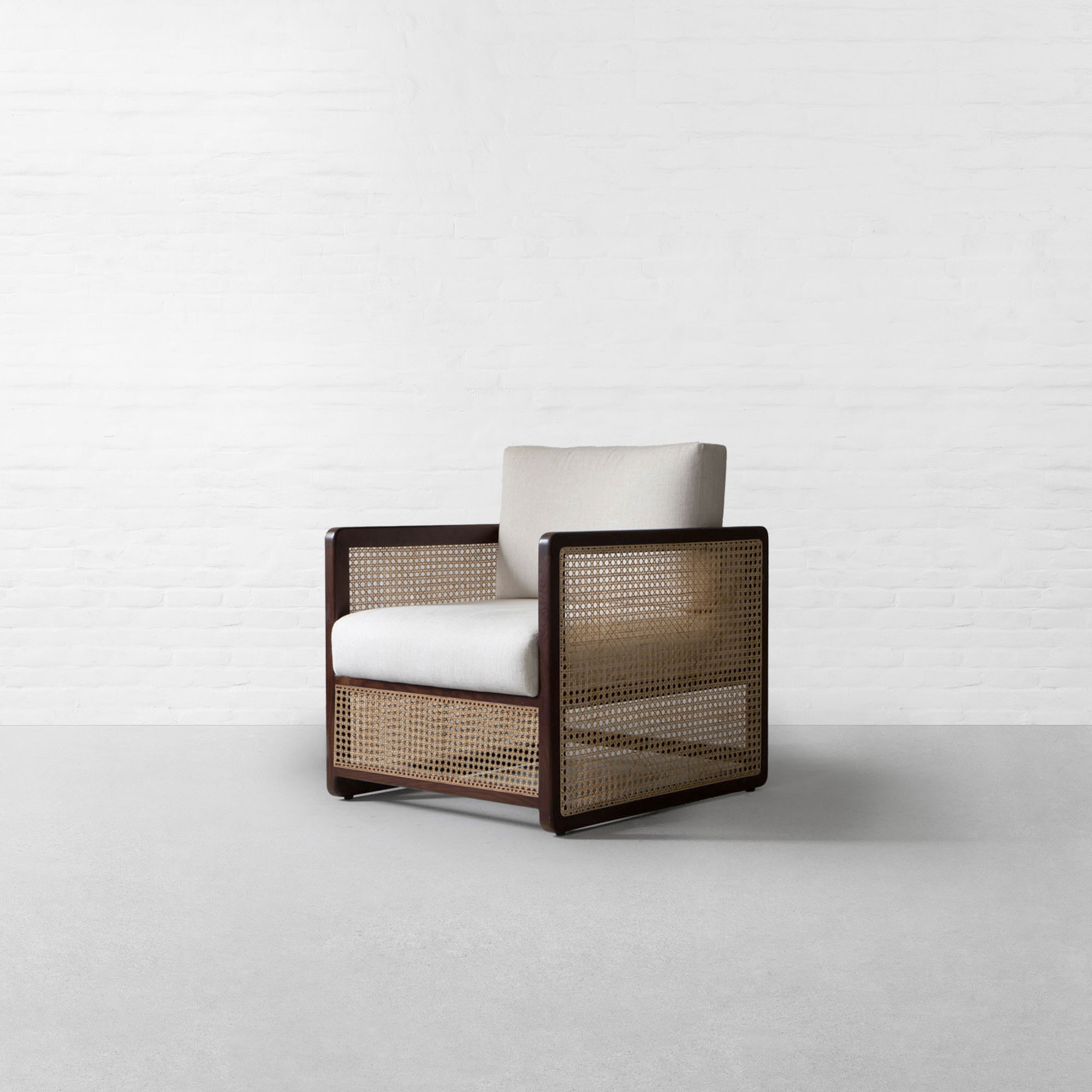 SOUTHAMPTON RATTAN ARMCHAIR