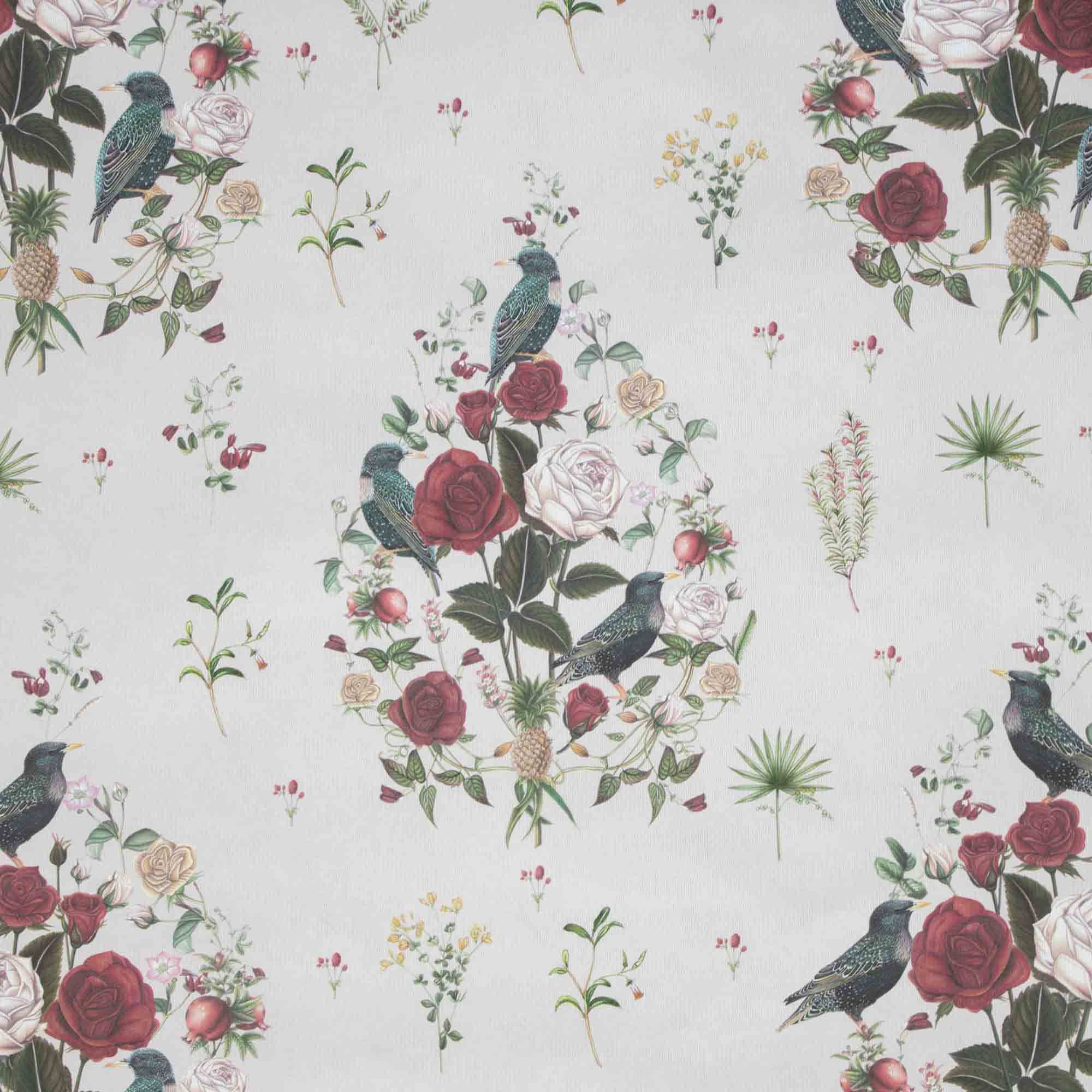 Starlings at Queen Mary's - Wallpaper Swatch 18cm x 25cm