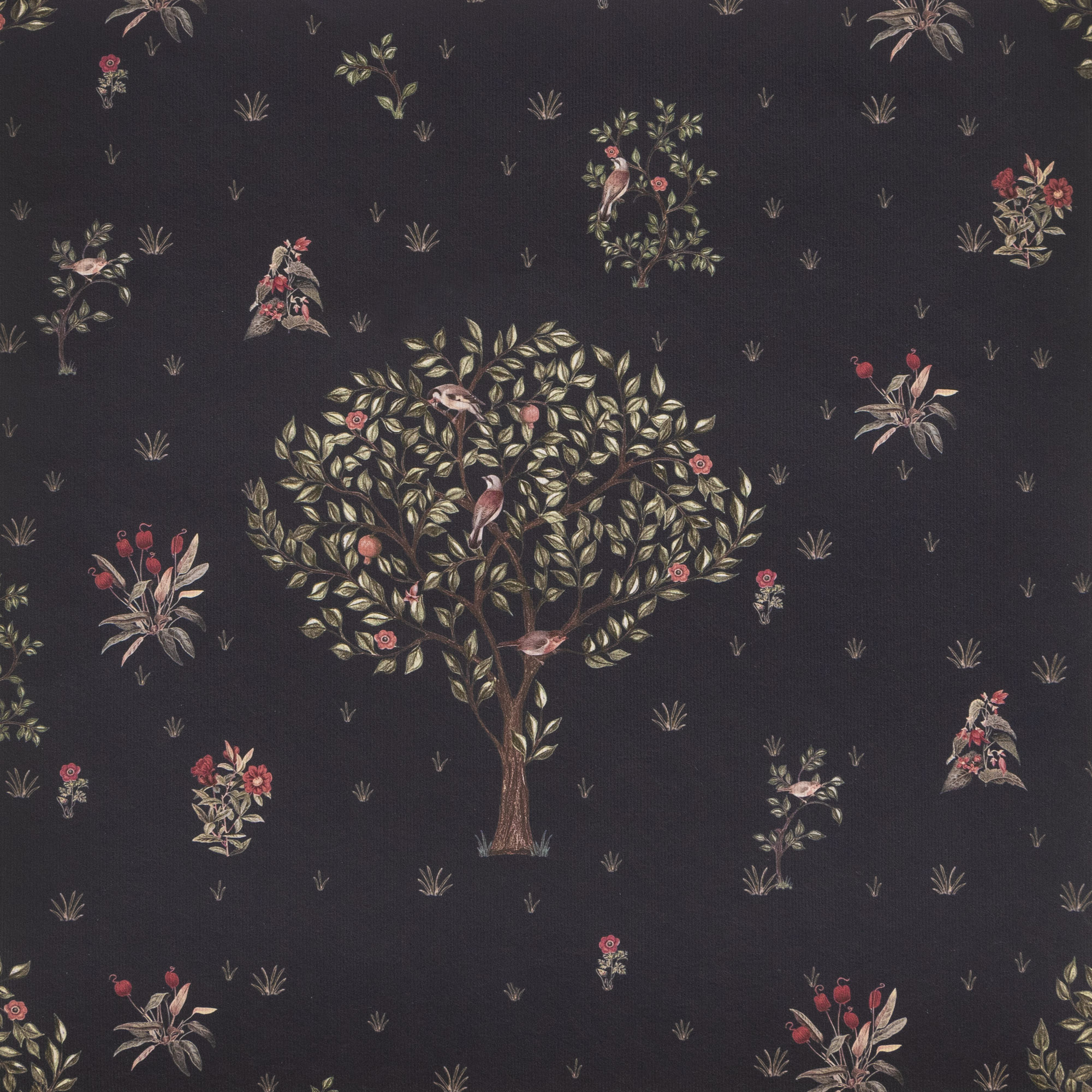SUMMER GARDEN NIGHT - WALLPAPER
