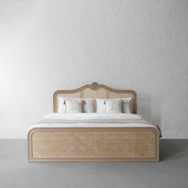 Summer Garden Rattan Bed with Drawer Storage