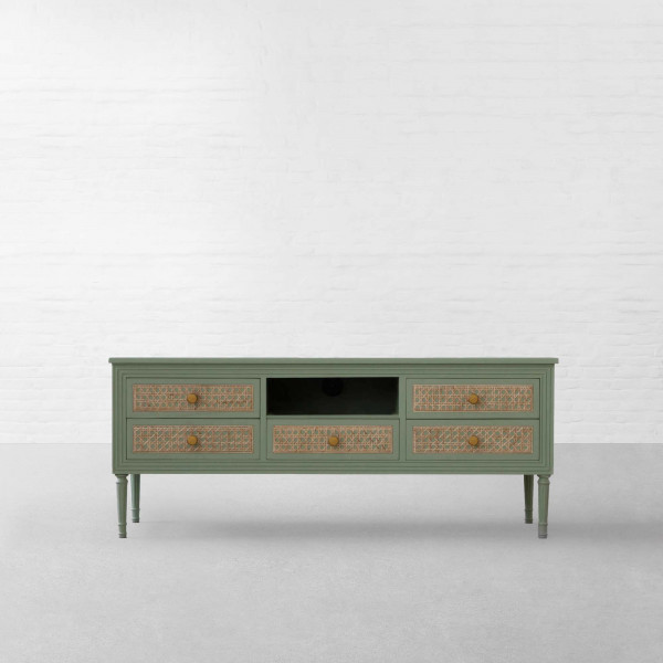 Summer Garden TV Unit with Set Top Box Slot