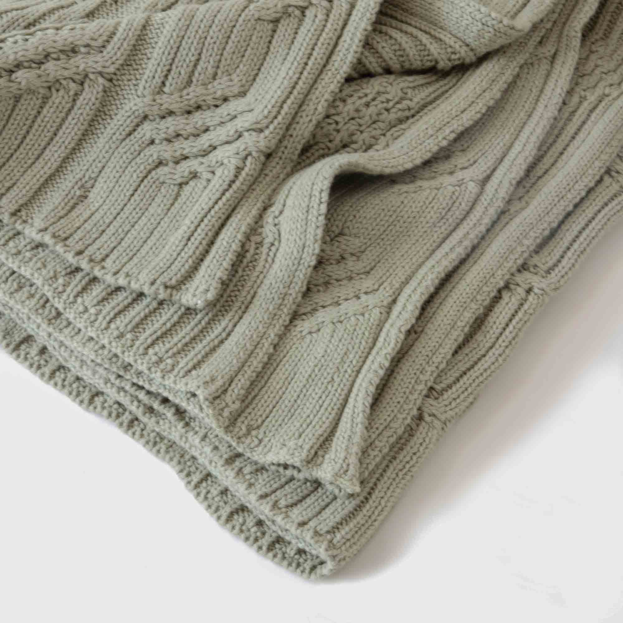 The Moss Cottage Throw