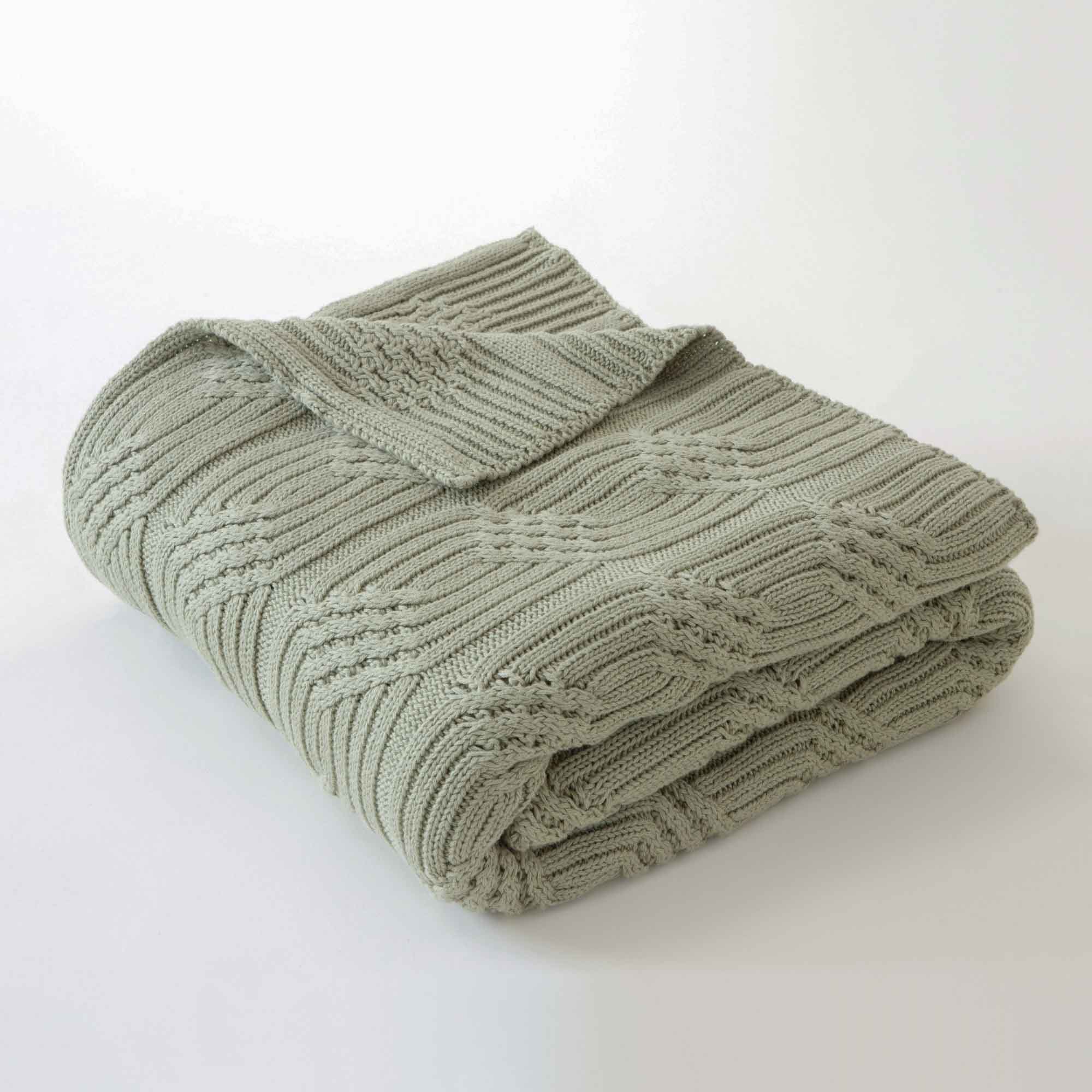 The Moss Cottage Throw