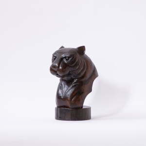 The Mountain Lion Solid Wood Decor Object