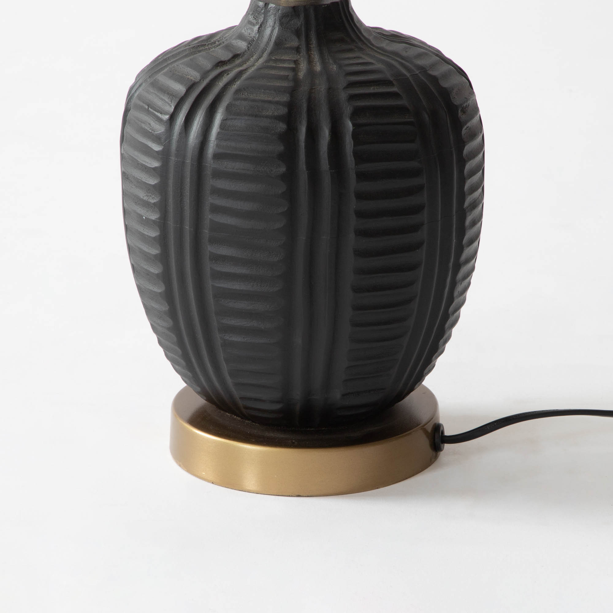 Tuscany Wooden Table Lamp - Ebony