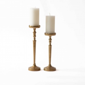 Venice Candle Stand - Antique Brass