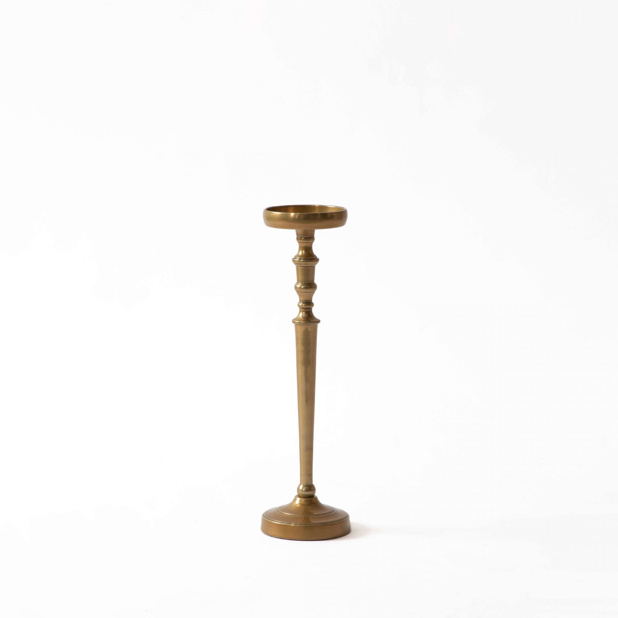 Venice Candle Stand - Antique Brass