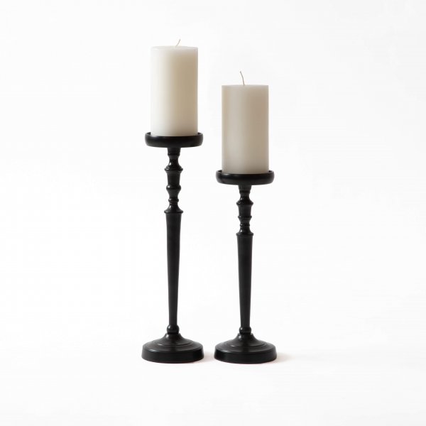 Venice Candle Stand - Ebony