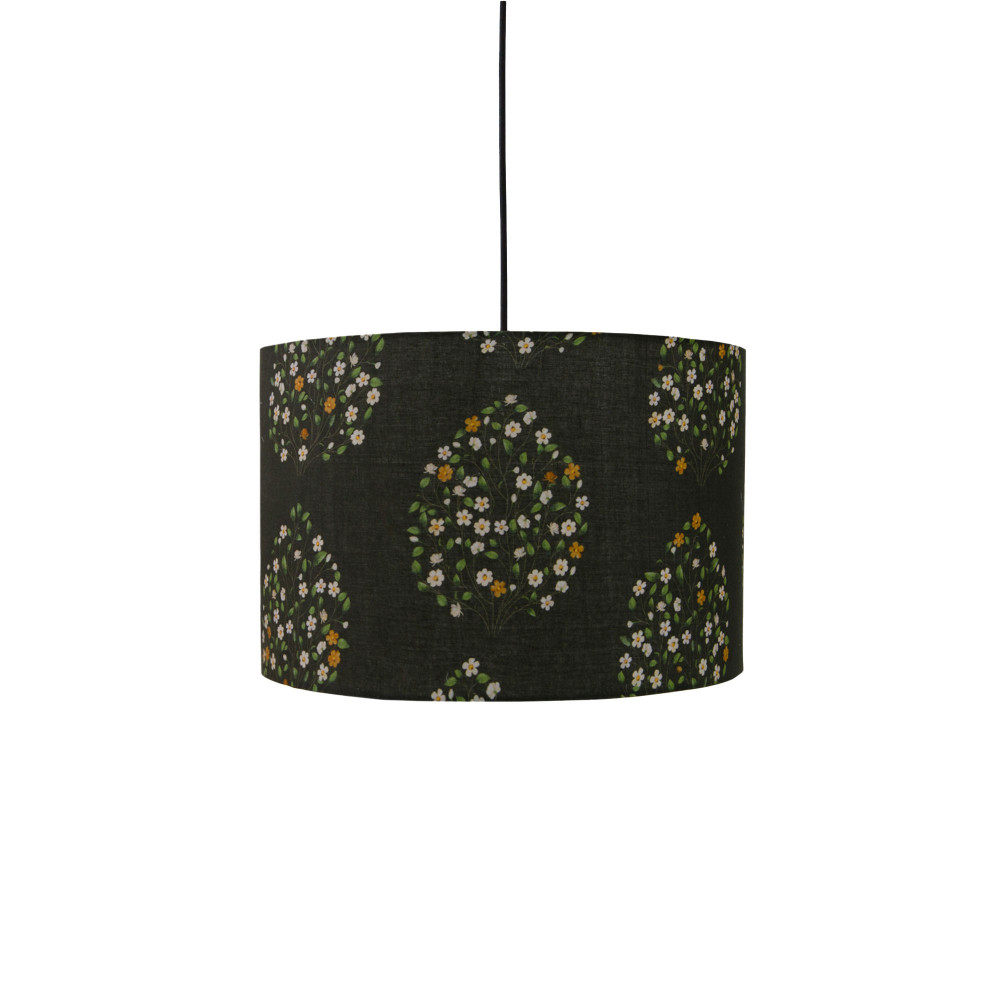Villa Cylindrical Pendant-Jasmine Bagh Meadow