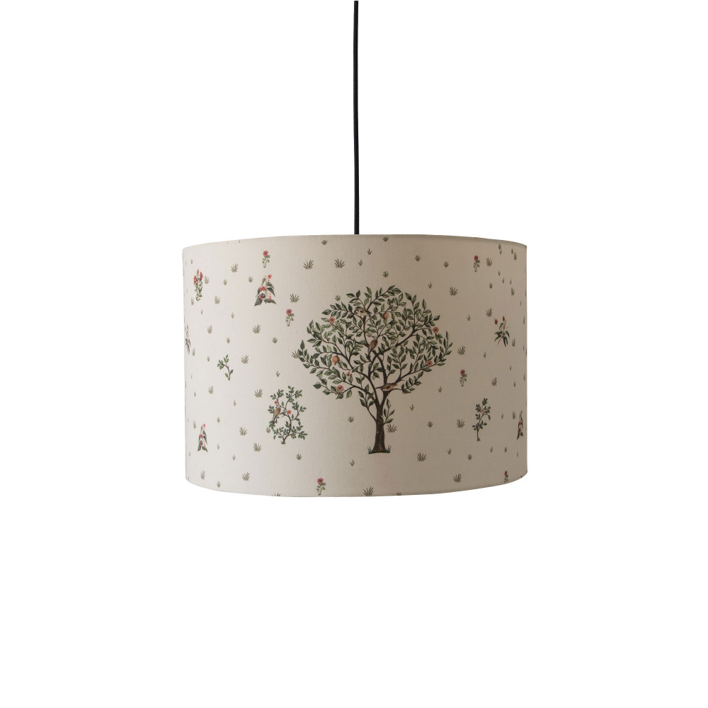 Villa Cylindrical Pendant-Summer Garden-Day