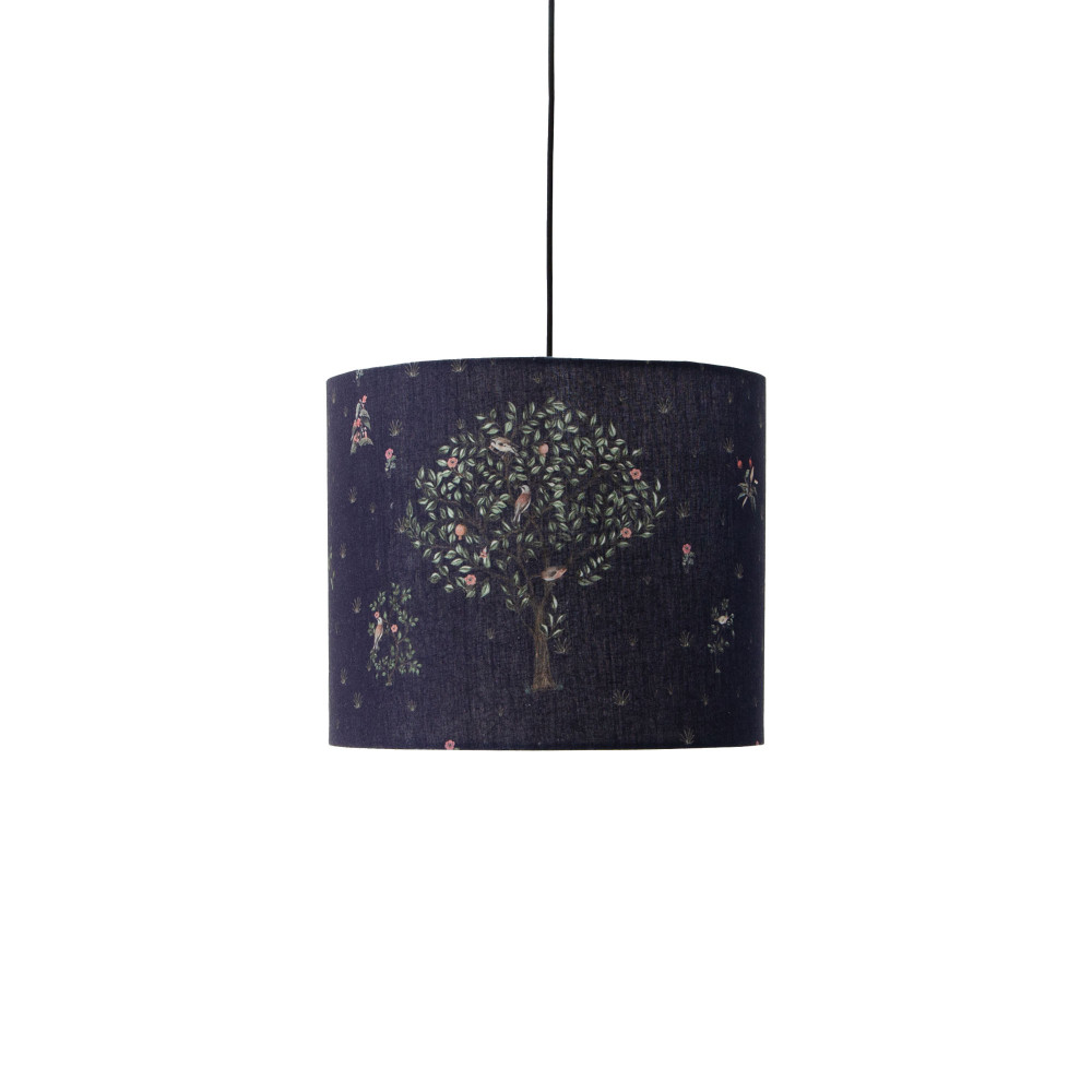 Villa Cylindrical Pendant-Summer Garden-Night