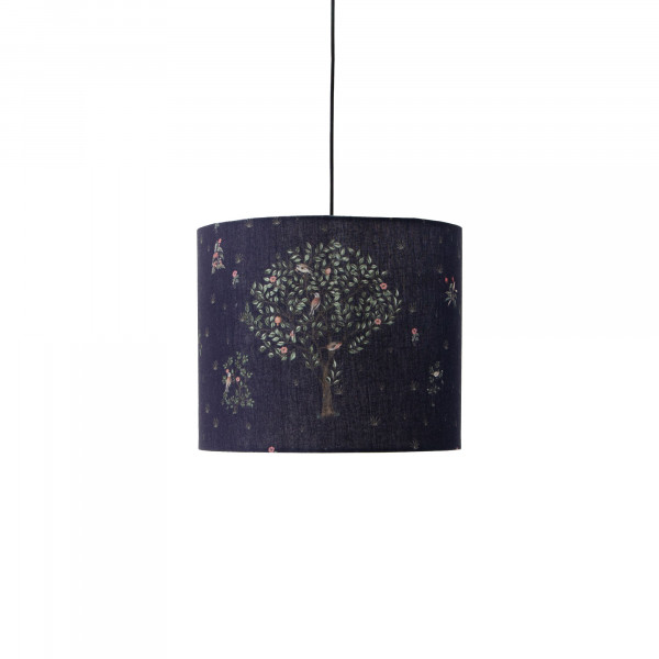 Villa Cylindrical Pendant-Summer Garden-Night