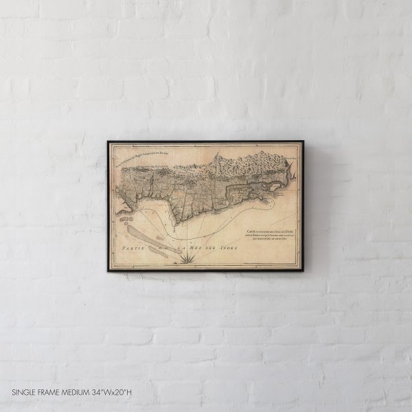 Map of the Coastal Part of India, Between Bombay &amp;Surat, 1782 A.D