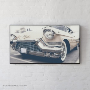 1957 Cadillac Eldorado Seville,Bonnet Close-up