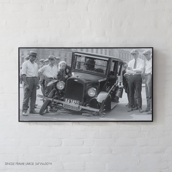 Wrecked Chevrolet, Series C Classic Six, 1913