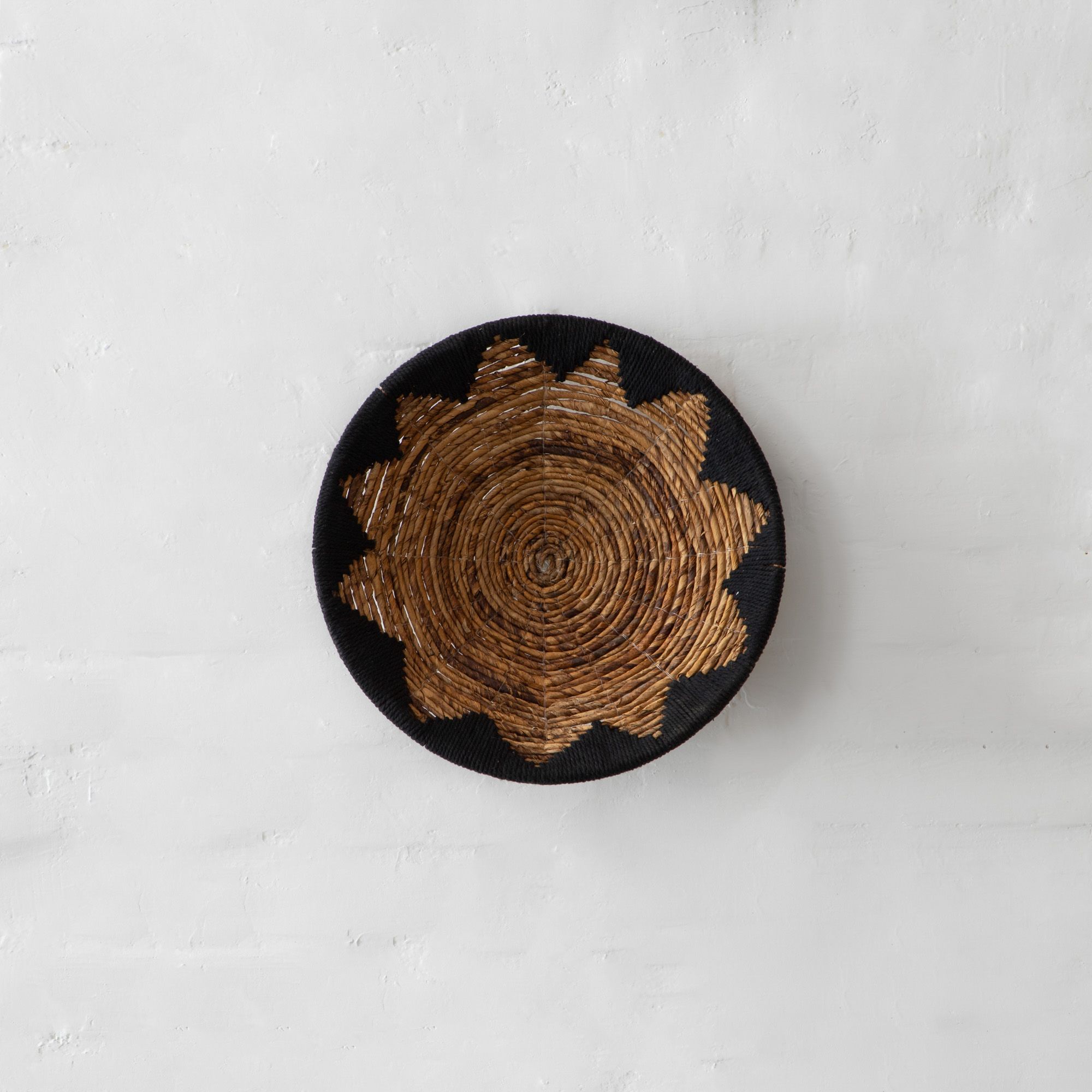 EBONY & NATURAL SEAGRASS WALL ART