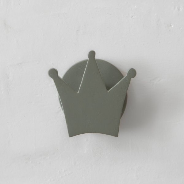 Crown Wooden Knob