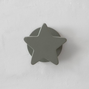 Star Wooden Knob