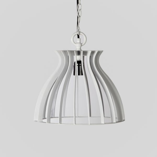 Warehouse Pendant Lamp- Ivory