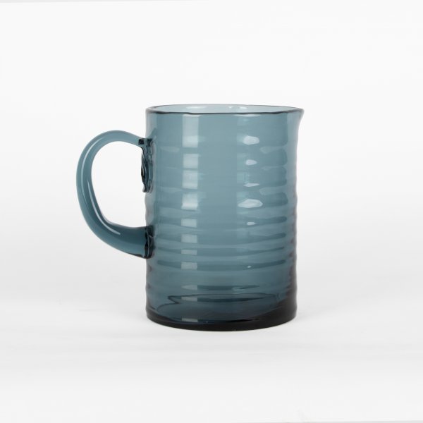 Waves Farmhouse Jug - Teal