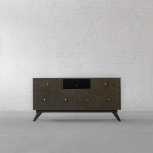 Colaba Leather TV Unit