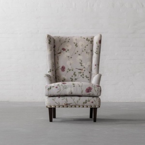 Candolim Fabric Wingback Chair