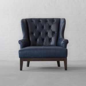 Loveseat Tufted Leather