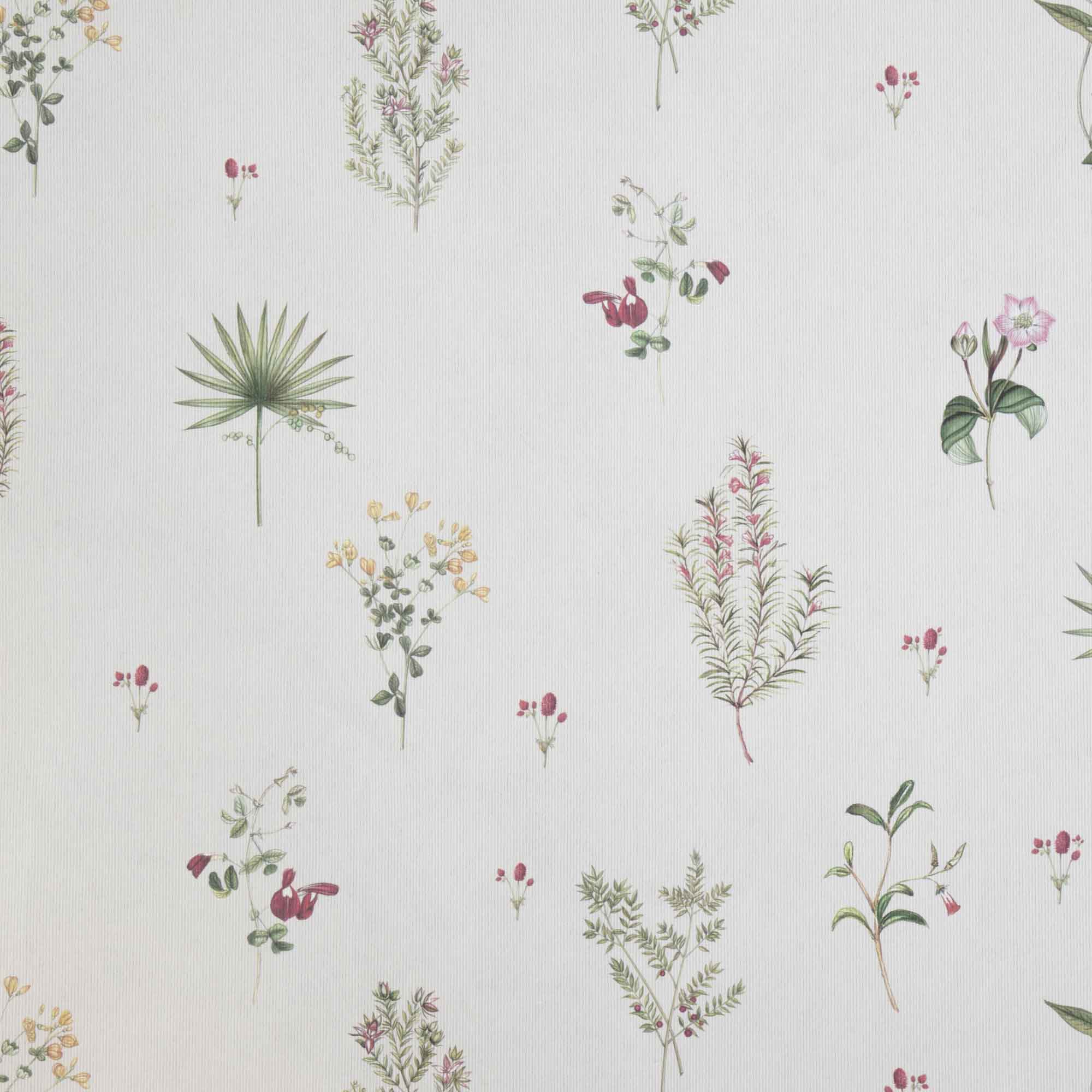 Wild Flowers at Barrington Court - Wallpaper Swatch 18cm x 25cm