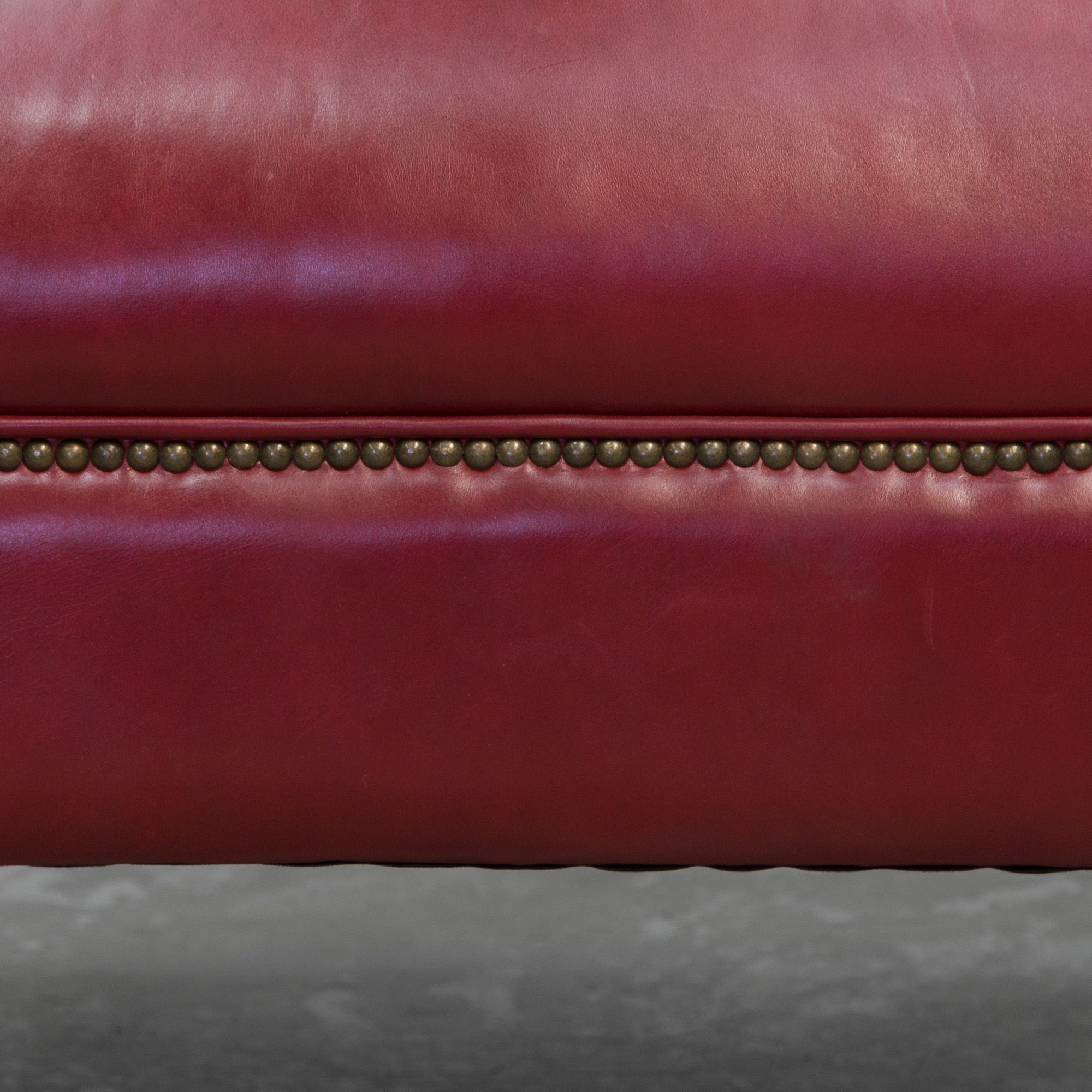 Wing Back Leather Armchair